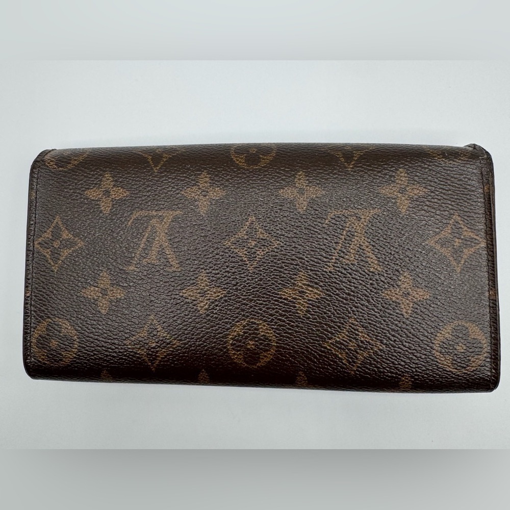 Louis Vuitton Brown Monogram Wallet | Professionally Refurbished - Picture 4 of 13
